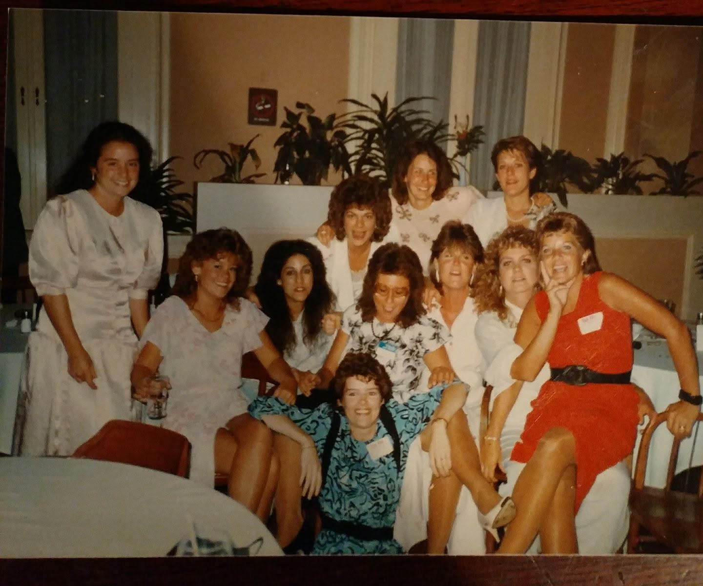 20-year reunion memory photo