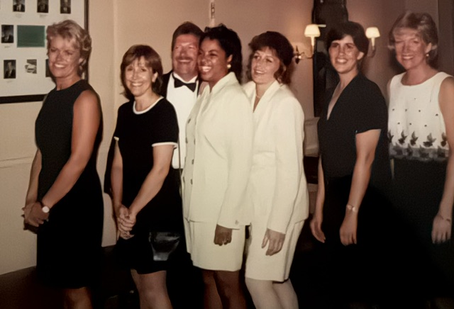 20-year reunion memory photo