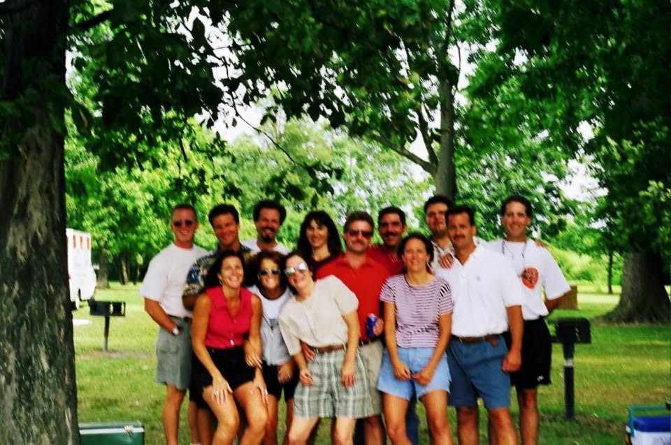 20-year reunion memory photo