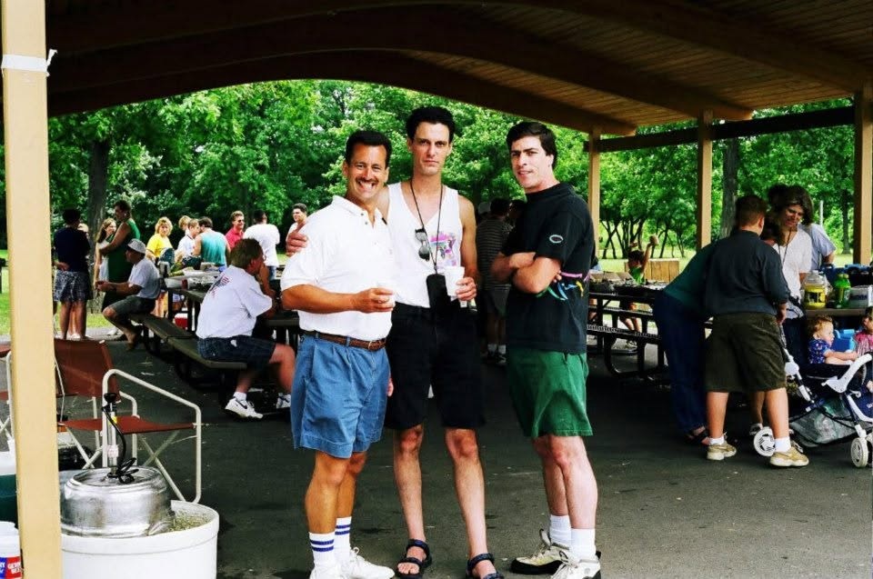 20-year reunion memory photo