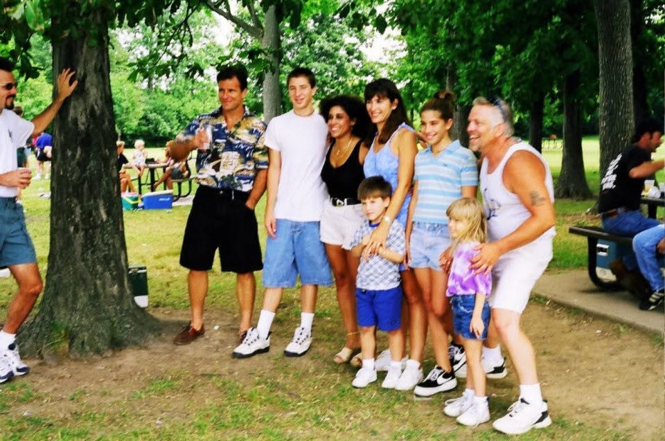 20-year reunion memory photo