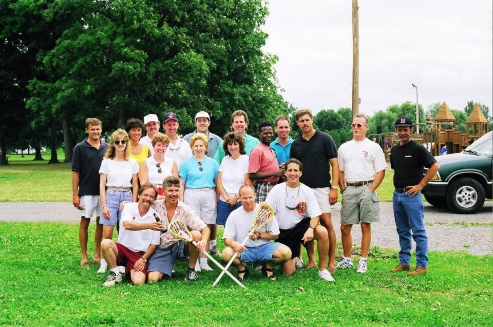 20-year reunion memory photo