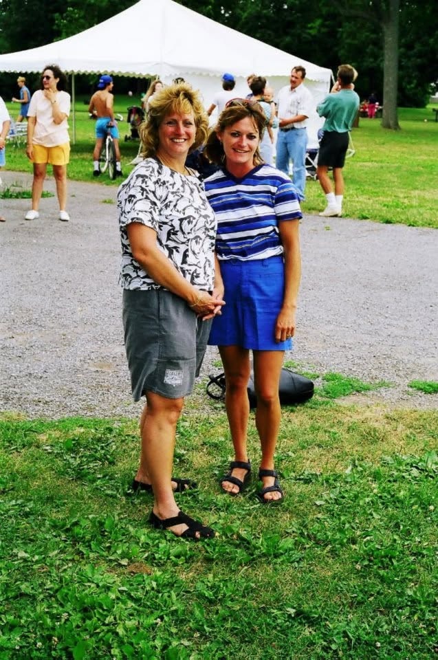 20-year reunion memory photo