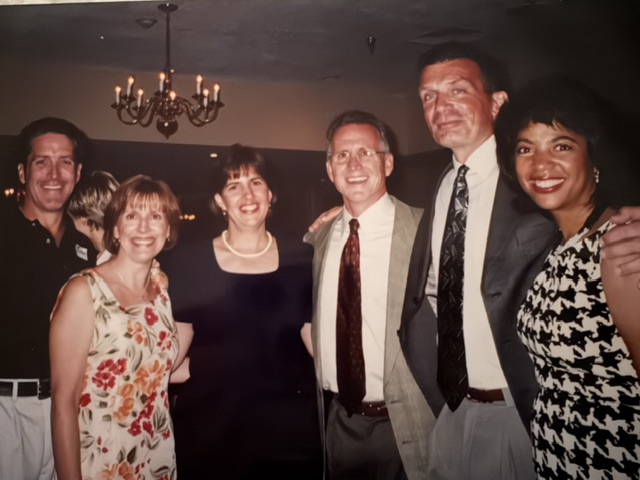 30-year reunion memory photo
